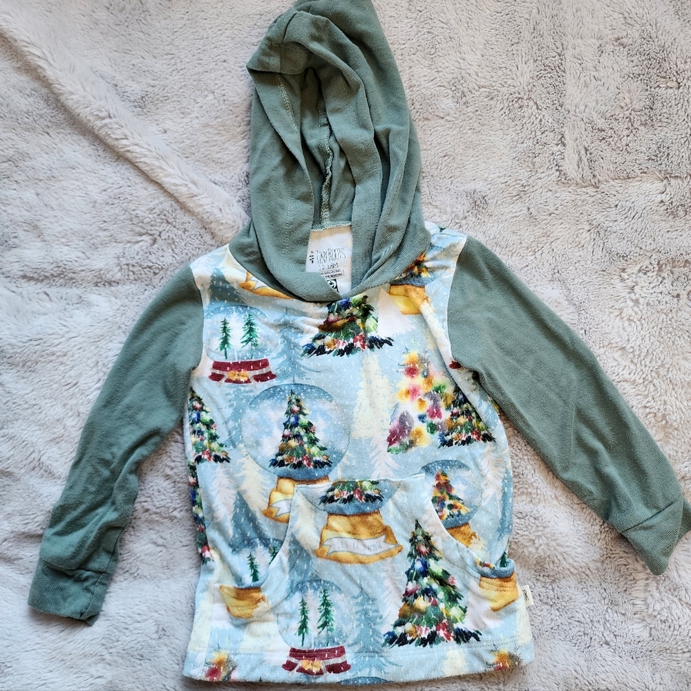 12-18mo Tiny Roots Christmas Hoodie